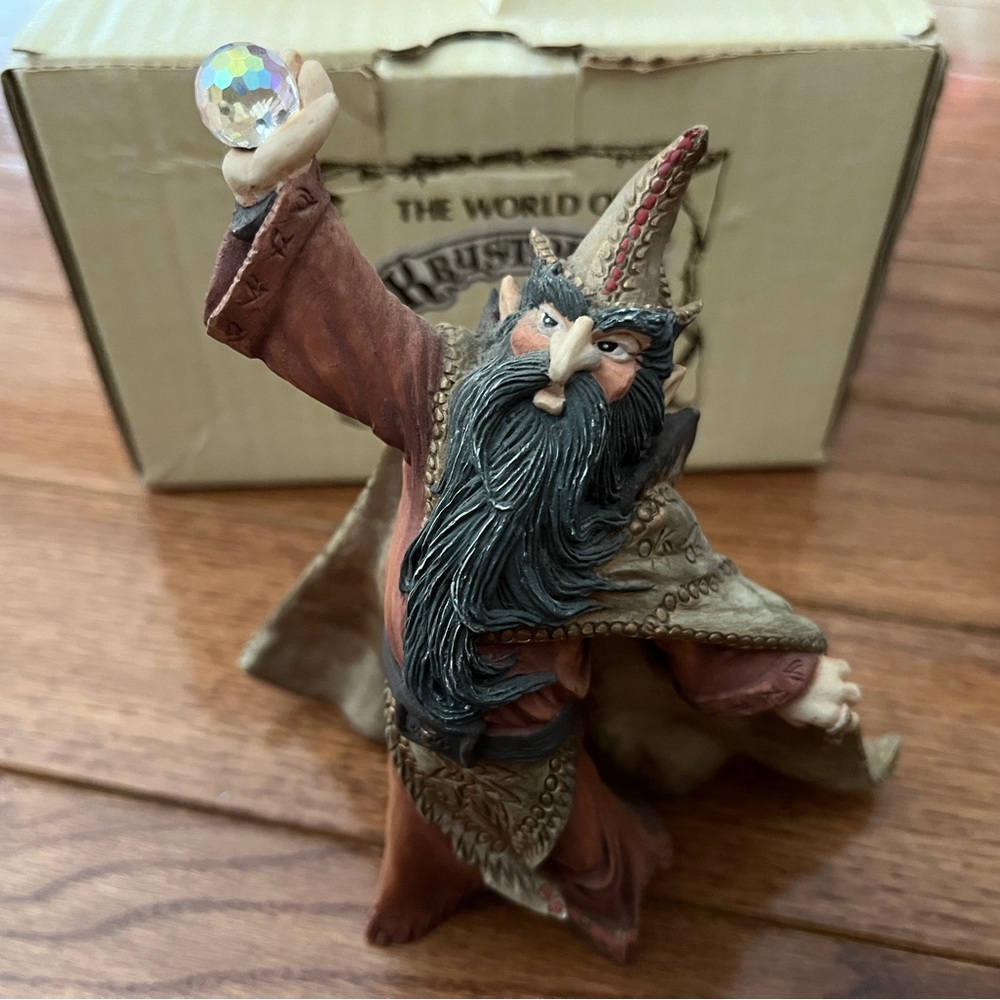 ✨ Panton N’Chakk Wizard Figurine – The World of Krystonia | English Collectible
